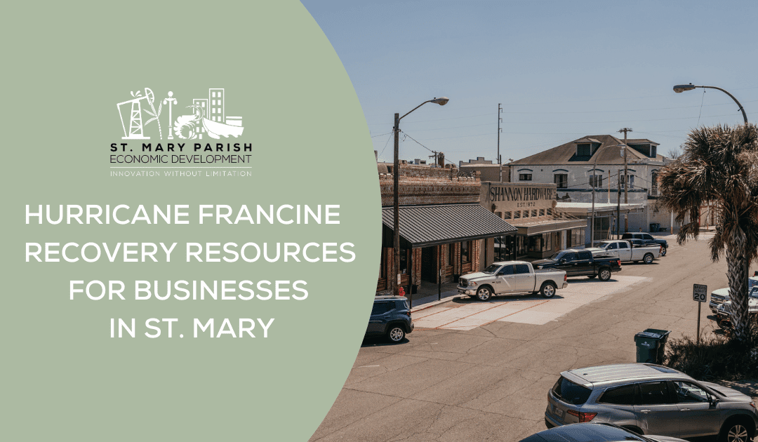 Hurricane Francine Recovery Resources for Businesses in St. Mary